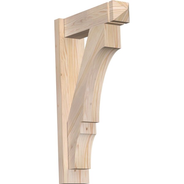 Ekena Millwork Balboa Smooth Arts and Crafts Outlooker, Douglas Fir, 5 1/2"W x 18"D x 30"H OUT06X18X30BOA03SDF - main